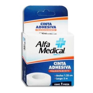 TELA ADHESIVA ALFA MEDICAL 2.5CMX5M Caja - c/1
