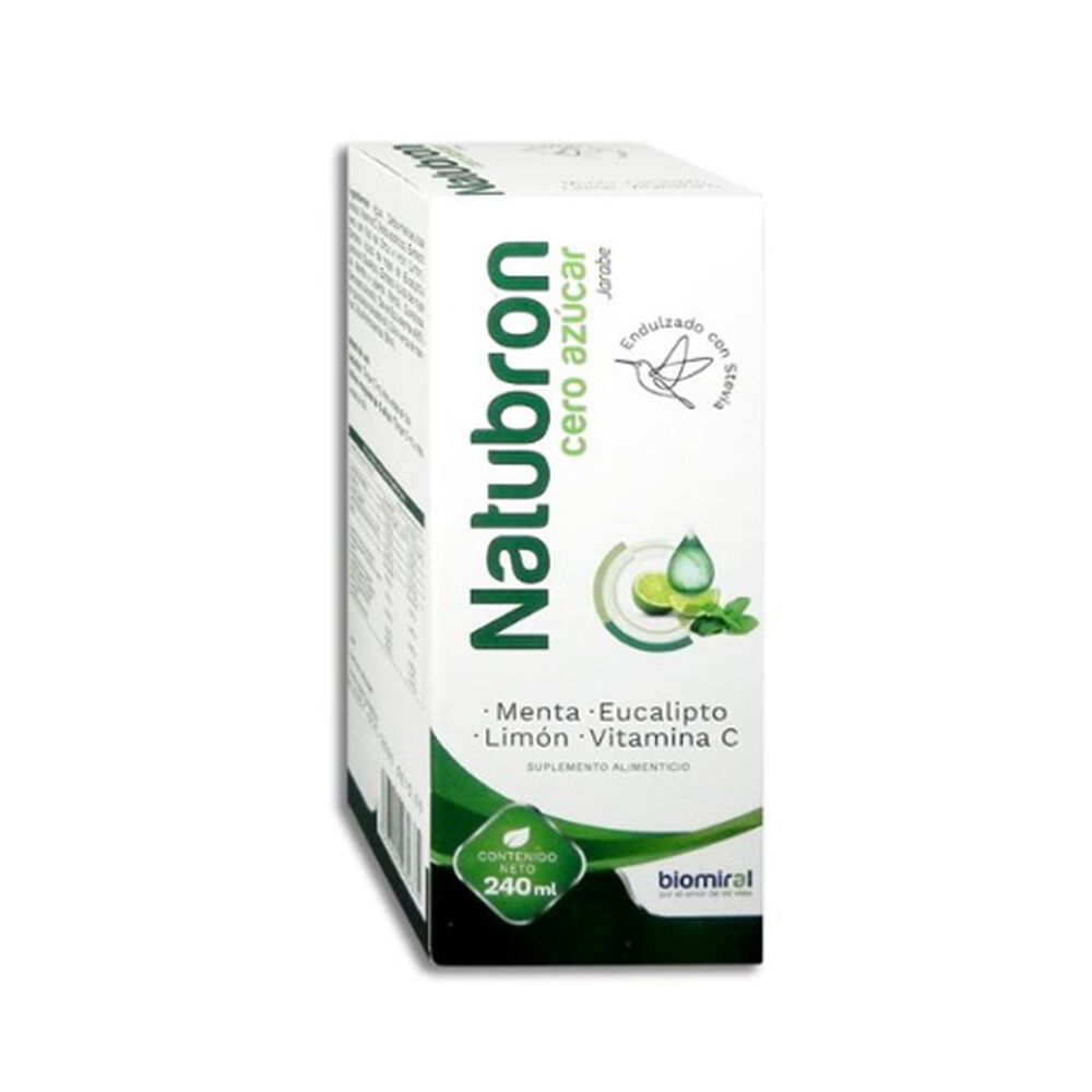 NATUBRON CERO AZUCAR Jarabe - 240 ml