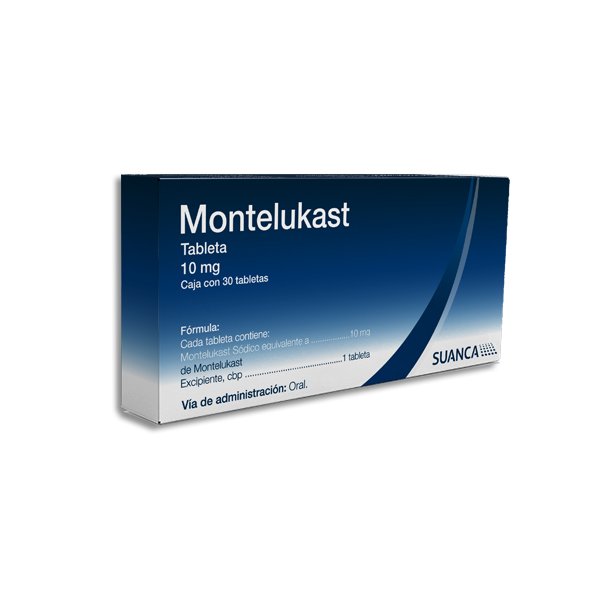 MONTELUKAST 10MG SUANCA Tabletas - c/30