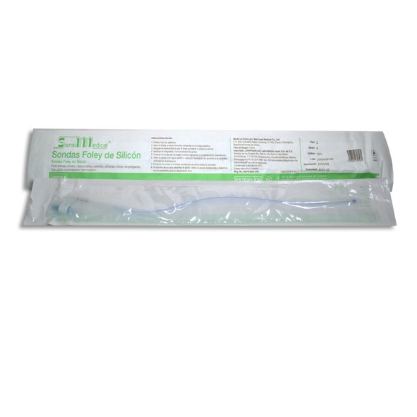 SONDA FOLEY SILICON 2-V 12FR GLOBO 5 SENSIMEDICAL Pieza - 1 Pieza 1 SONDA FOLEY SILICON 2-V 12FR GLOBO 5 SENSIMEDICAL Pieza - 1 Pieza