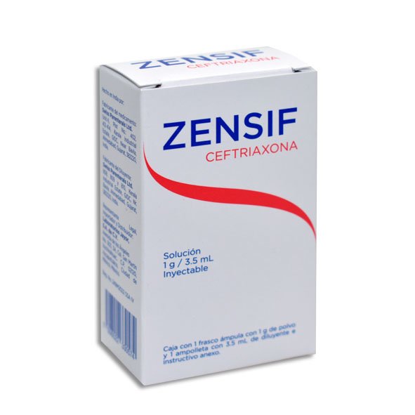 ZENSIF 1GR IM Solucion Inyectable - c/1