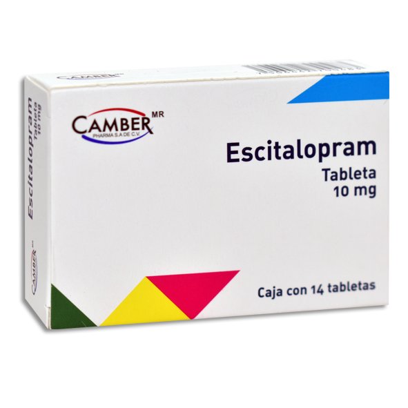 ESCITALOPRAM CAMBER Tabletas - c/14 1 ESCITALOPRAM CAMBER Tabletas - c/14