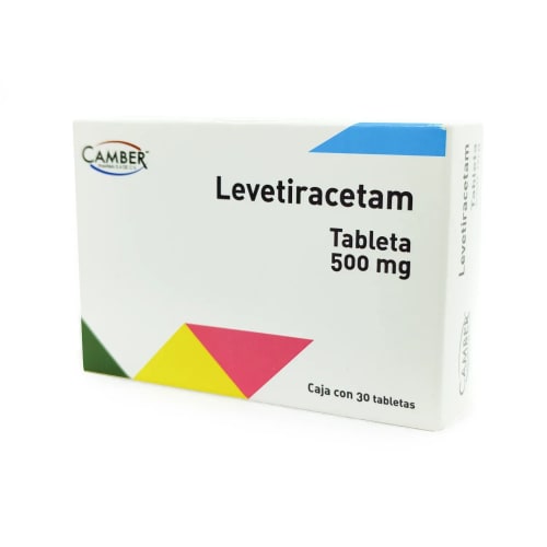 LEVETIRACETAM 500MG CAMBER Tabletas - c/30