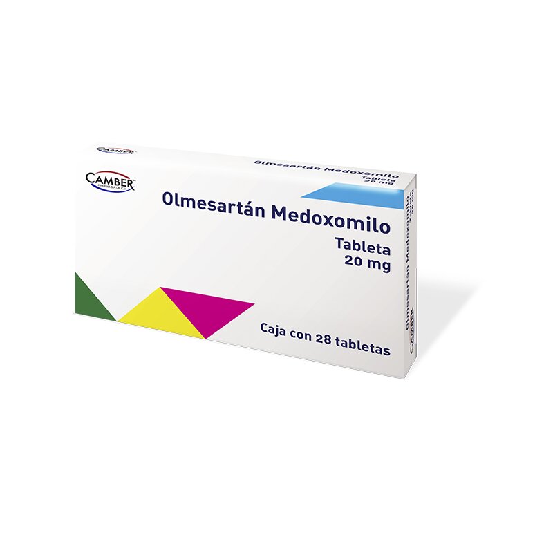 OLMESARTAN 20MG CAMBER Tabletas - c/28