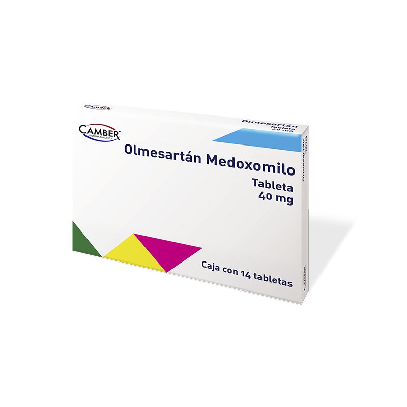 OLMESARTAN 40MG CAMBER Tabletas - c/14