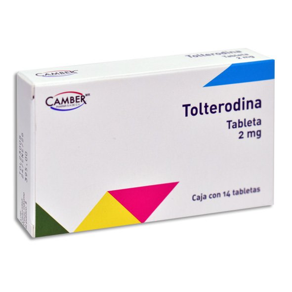 TOLTERODINA CAMBER Tabletas - c/14