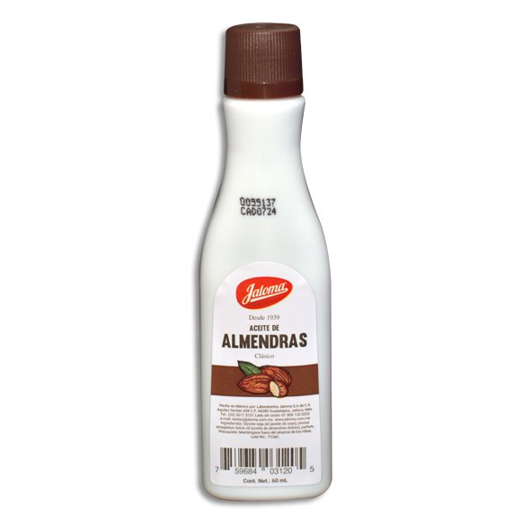 ACEITE DE ALMENDRAS JALOMA Frasco - 60 ml