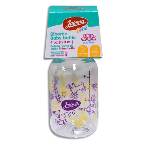 BIBERON CRISTALINO 4OZ Pieza - 1 Pieza