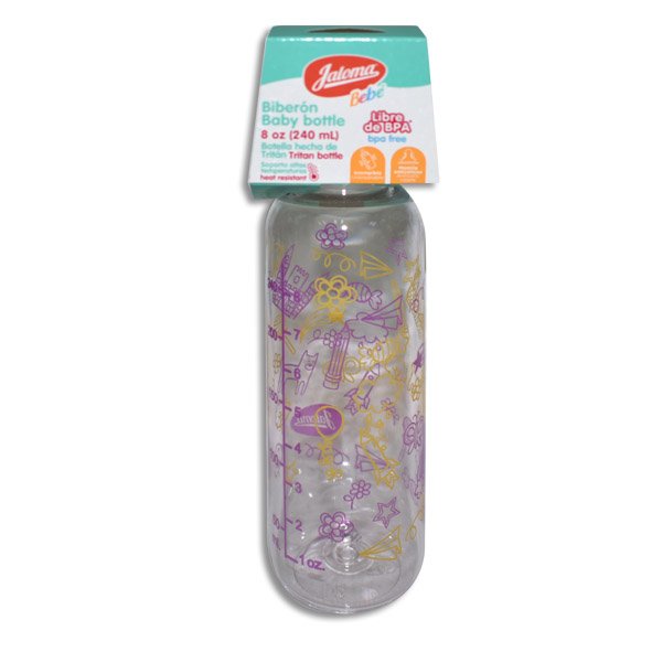 BIBERON CRISTALINO 8OZ Pieza - 1 Pieza