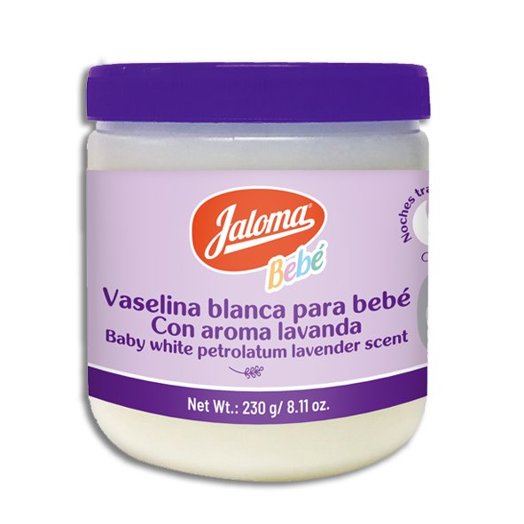 VASELINA BLANCA PARA BEBE AROMA LAVANDA Tarro - 230 gr
