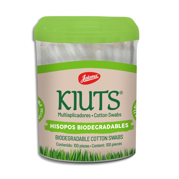 APLICADORES DE ALGODON KIUTS Tarro - c/100