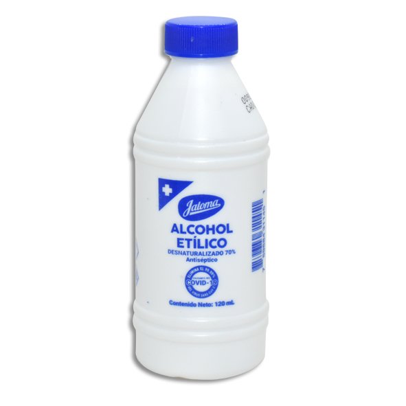 ALCOHOL JALOMA DESNATURALIZADO Frasco - 120 ml