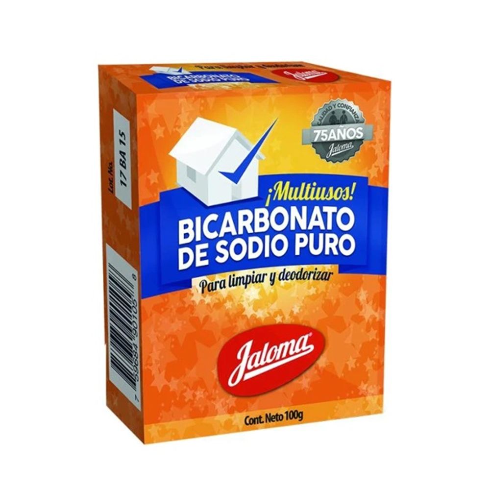 BICARBONATO DE SODIO 100GR JALOMA Caja - 1 Pieza