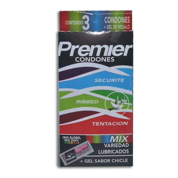 PRESERVATIVO PREMIER  MIX Cartera - c/3