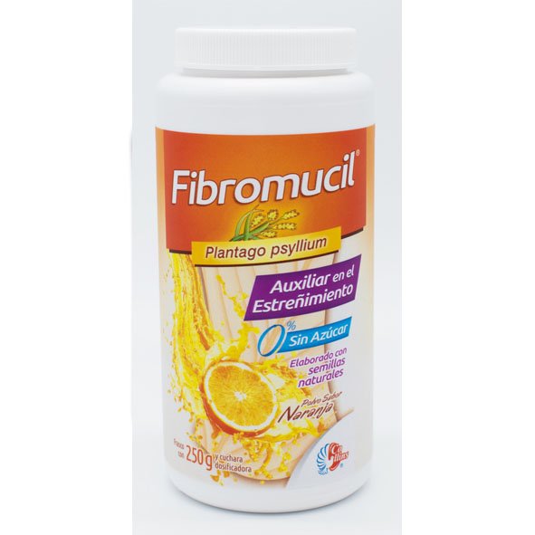 FIBROMUCIL NARANJA 0% AZUCAR Polvo - 250 g 1 FIBROMUCIL NARANJA 0% AZUCAR Polvo - 250 g