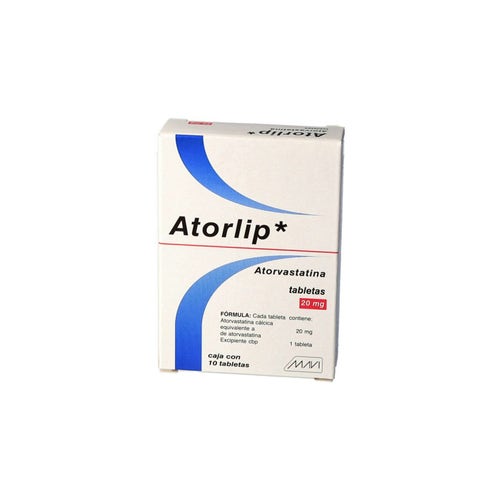ATORLIP 20 Tabletas - c/10