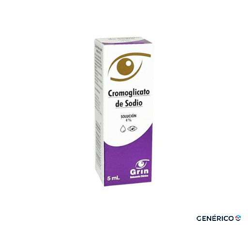 CROMOGLICATO DE SODIO 4% GRIN Solucion Gotas - 5 ml