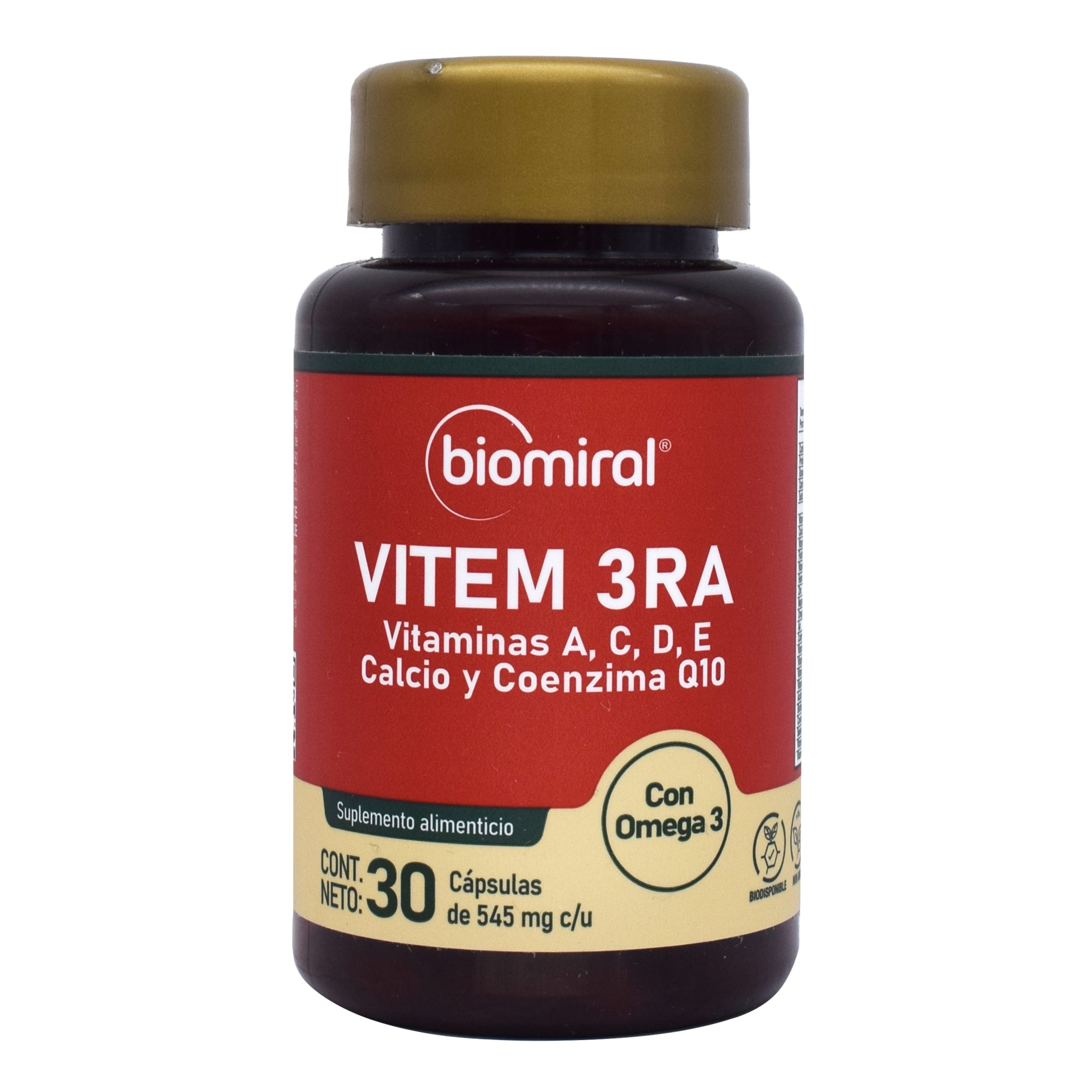 VITEM 3RA Capsulas - c/30 1 VITEM 3RA Capsulas - c/30
