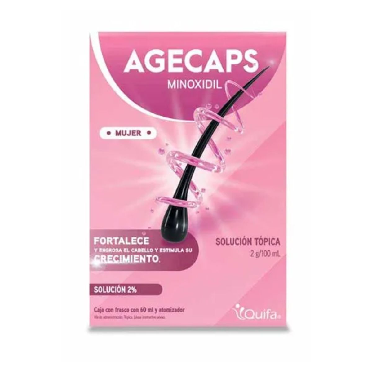 AGECAPS 2% MUJER Solucion Topica - 60 ml
