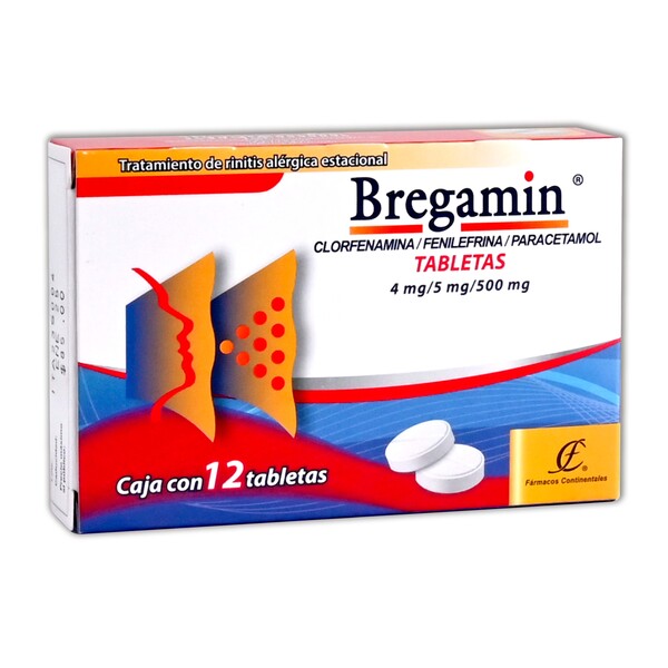 BREGAMIN 500MG Tabletas - c/12