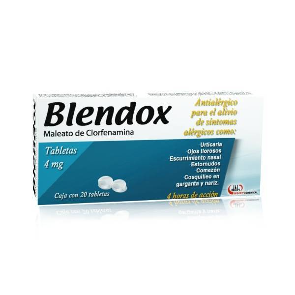 BLENDOX Tabletas - c/20