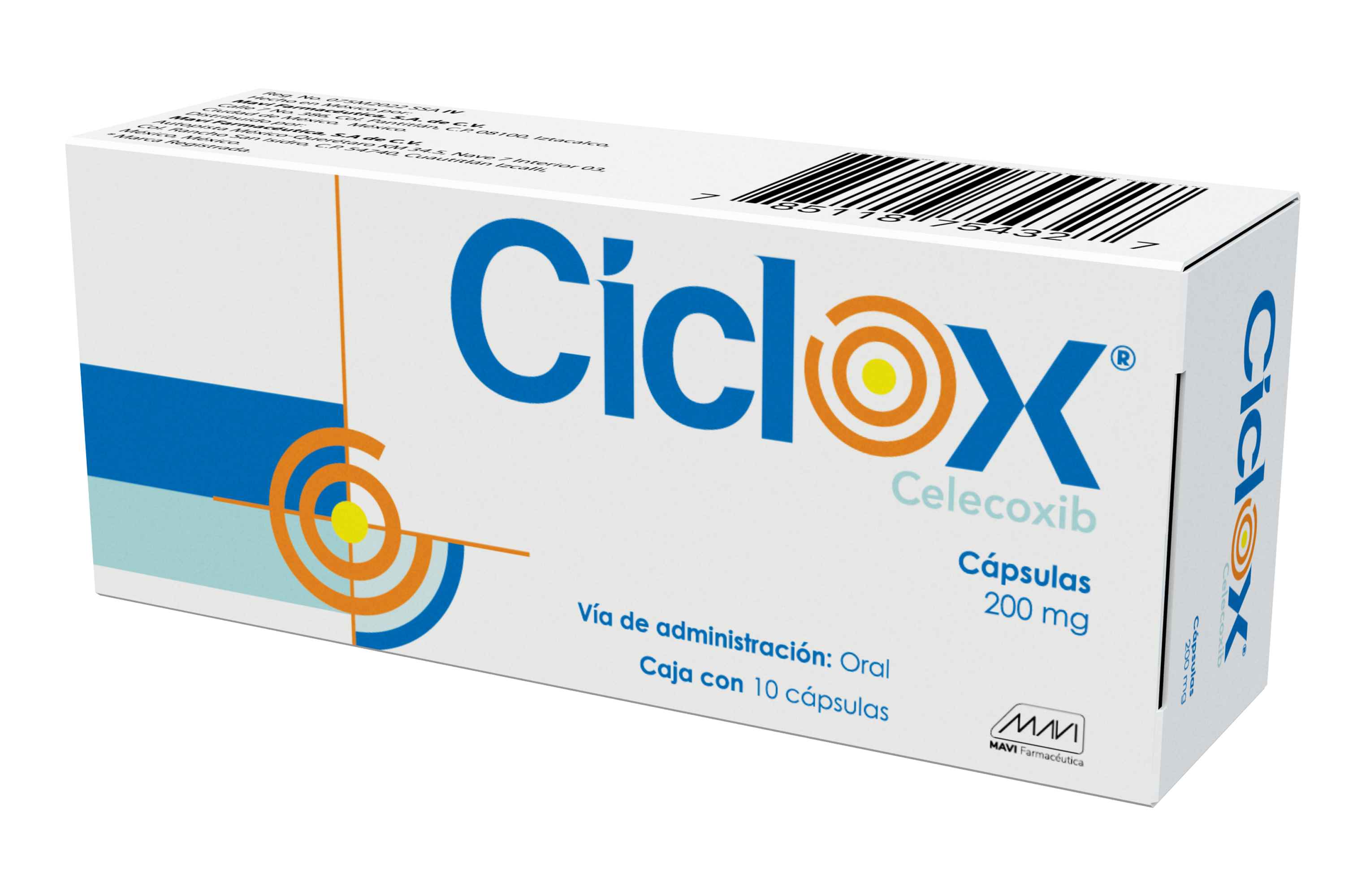 CICLOX Capsulas - c/10