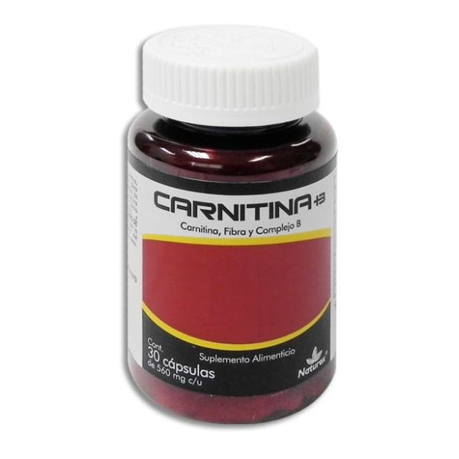 CARNITINA +B NATUREX  Capsulas - c/30