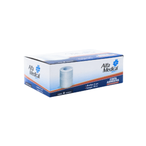 CINTA ADHESIVA TRANSPARENTE ALFA MEDICAL 5CMX10M Caja - c/6