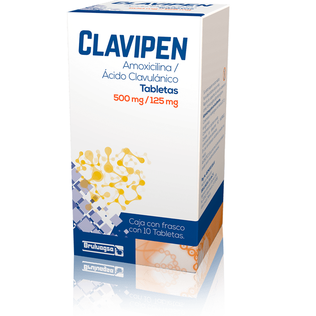 CLAVIPEN  Tabletas - c/10