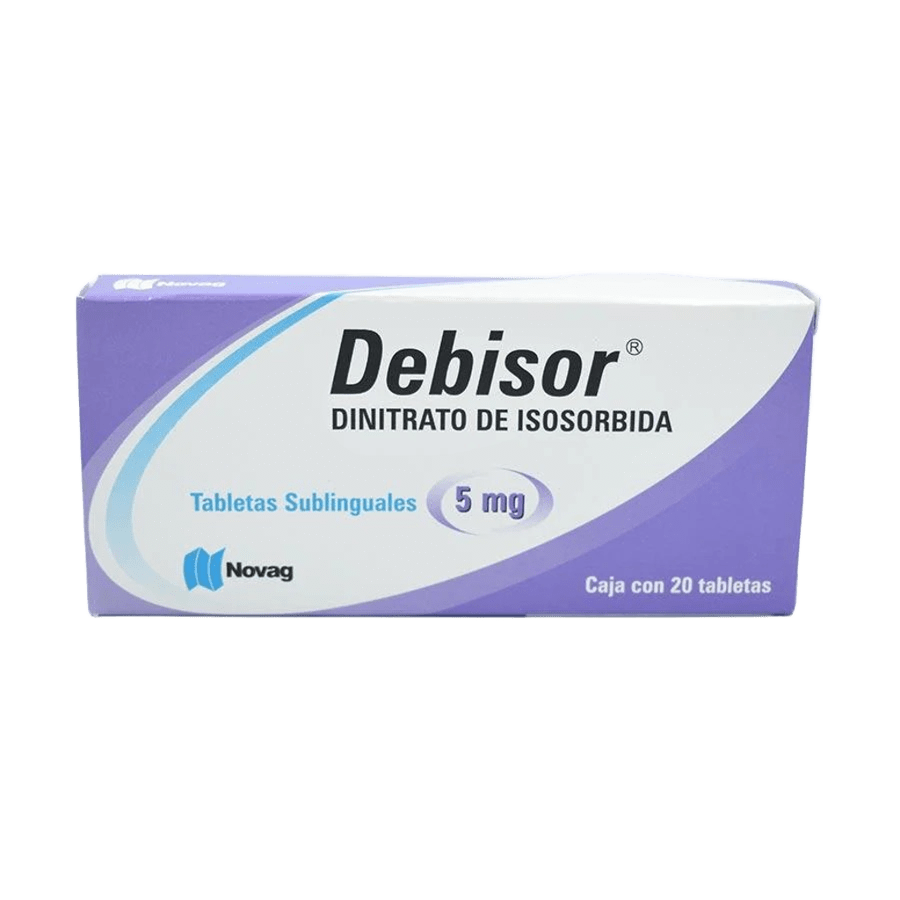 DEBISOR 5MG SUBLINGUAL Tabletas - c/20