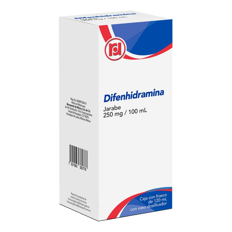 DIFENHIDRAMINA RANDALL Jarabe - 120 ml