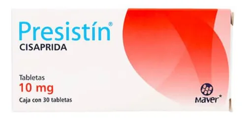 PRESISTIN 10MG Tabletas - c/30