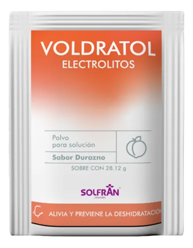 VOLDRATOL DURAZNO ELECTROLITOS Polvo en Sobres - c/1