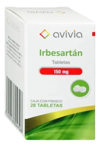 IRBESARTAN 150MG AVIVIA Tabletas - c/28
