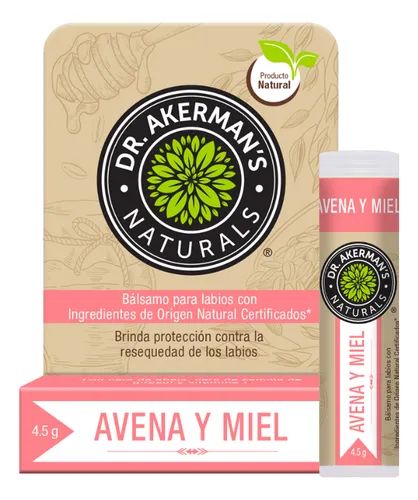 DR. AKERMAN´S AVENA Y MIEL BALSAMO LABIAL Blister - 4.5 g