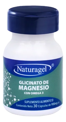 GLICINATO DE MAGNESIO CON OMEGA 3 NATURAGEL Capsulas - c/30