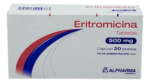 ERITROMICINA ALPHARMA Tabletas - c/20