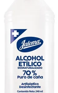 ALCOHOL JALOMA DESNATURALIZADO Frasco - 240 ml 1 ALCOHOL JALOMA DESNATURALIZADO Frasco - 240 ml