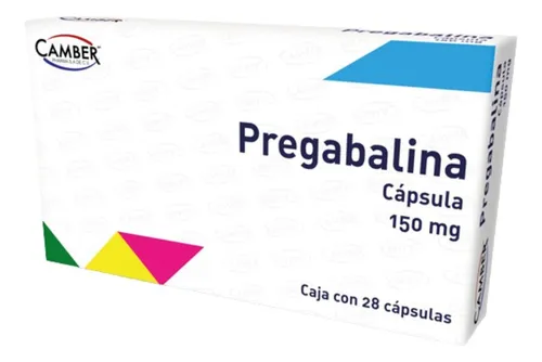 PREGABALINA 150MG CAMBER Capsulas - c/28