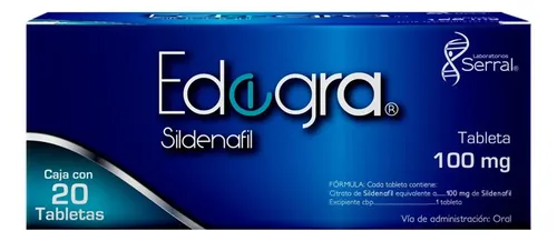 EDEGRA 100MG Tabletas - c/20