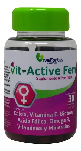 VIT ACTIVE FEM Capsulas - c/30