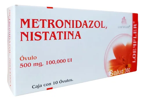 METRONIDAZOL , NISTATINA Ovulos - c/10