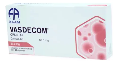 VASDECOM 60MG Capsulas - c/30