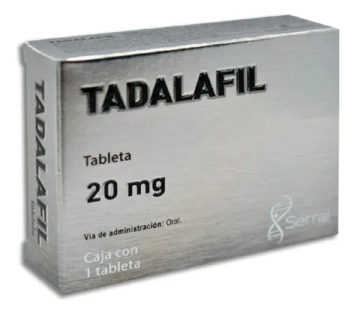 TADALAFIL 20MG SERRAL Tabletas - c/8