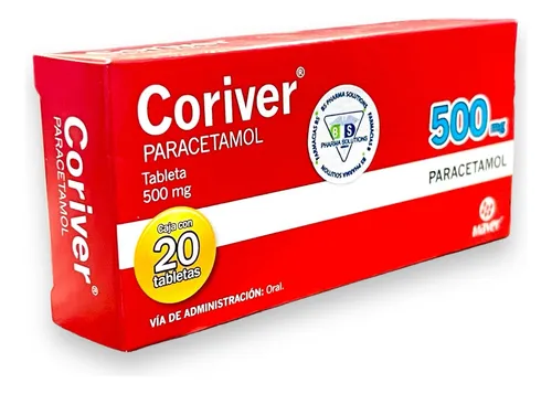 CORIVER 500MG Tabletas - c/20