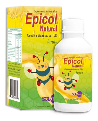 EPICOL NATURAL  Jarabe - 120 ml