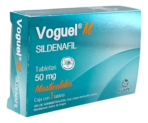 VOGUEL M 50MG Tabletas Masticables - c/1
