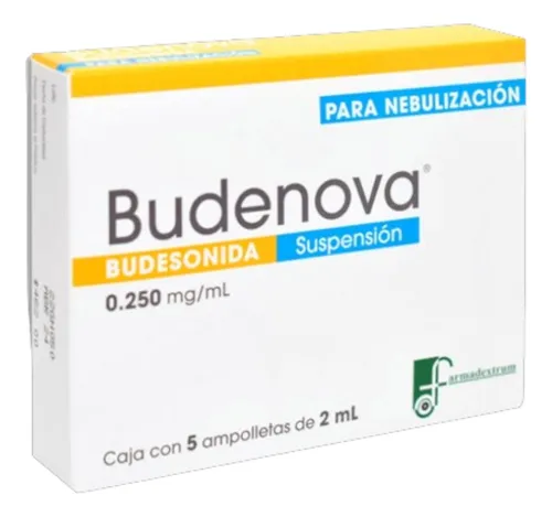 BUDENOVA 250MCG Suspension para nebulizar - c/5