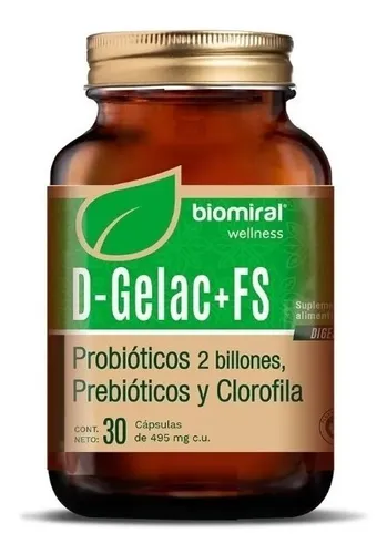 D-GELAC+FS Capsulas - c/30 1 D-GELAC+FS Capsulas - c/30