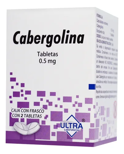 CABERGOLINA ULTRA Tabletas - c/2
